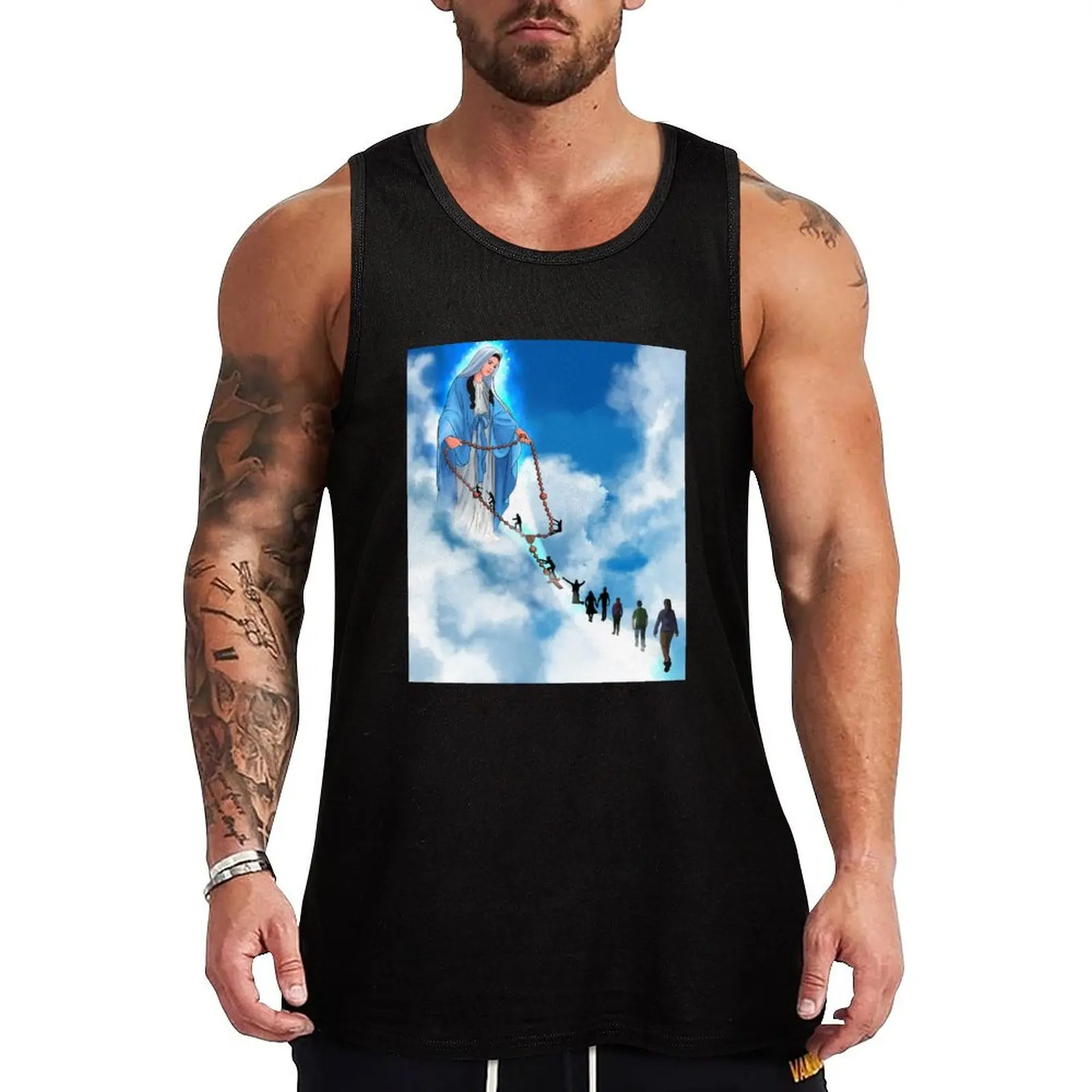Virgin Mary Catholic Church Santa Inmaculada Maria Virgen Catolica Tank Top Sports Fitness Tank Top Quick Dry Moisture Wicking
Virgin Mary Catholic Church Santa Inmaculada Maria Virgen Catolica Tank Top Sports Fitness Tank Top Quick Dry Moisture Wicking