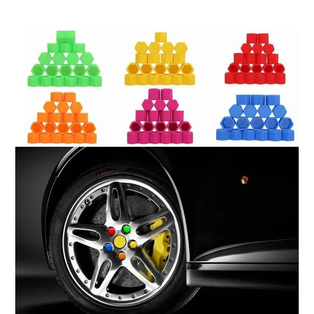20 Pcs Wheel Bolts Nuts Covers Silicone Tough Car Lug Nut Protector Decor Various Colors Enhances Finish Corrosion Easy
20 Pcs Wheel Bolts Nuts Covers Silicone Tough Car Lug Nut Protector Decor Various Colors Enhances Finish Corrosion Easy
