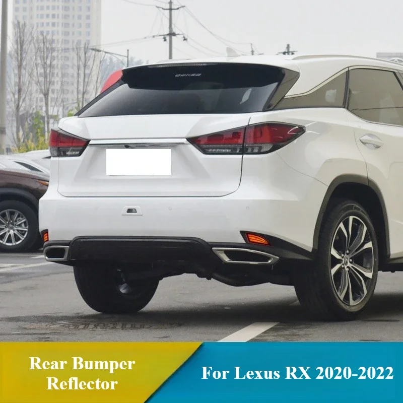 Led Rear Bumper Reflector Light Flowing Turn Signal Lamp Rear Fog ight For Lexus RX300 RX350 RX450h 2020 2021 2022 Accessories 
Led Rear Bumper Reflector Light Flowing Turn Signal Lamp Rear Fog ight For Lexus RX300 RX350 RX450h 2020 2021 2022 Accessories