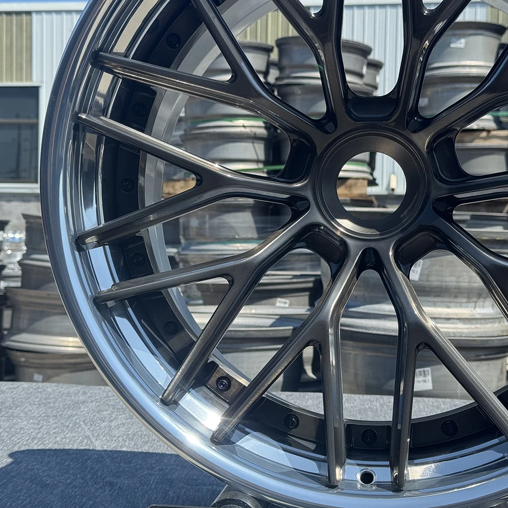 for 3 Piece Forged Wheels 6061-T6 Aluminum Alloy Rims 20 21 22 Inch Deep Dish Concave 5X114.3 5X112 5x120
for 3 Piece Forged Wheels 6061-T6 Aluminum Alloy Rims 20 21 22 Inch Deep Dish Concave 5X114.3 5X112 5x120