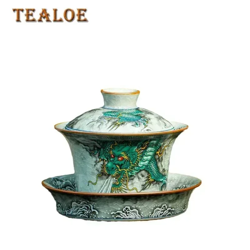 1 шт., керамическая чайная чаша gaiwan, китайский ретро, рисунок ручной работы, двенадцать зодиакальных животных, дракон, чайная чашка, элитный чайный сервиз, подарок
1 шт., керамическая чайная чаша gaiwan, китайский ретро, рисунок ручной работы, двенадцать зодиакальных животных, дракон, чайная чашка, элитный чайный сервиз, подарок