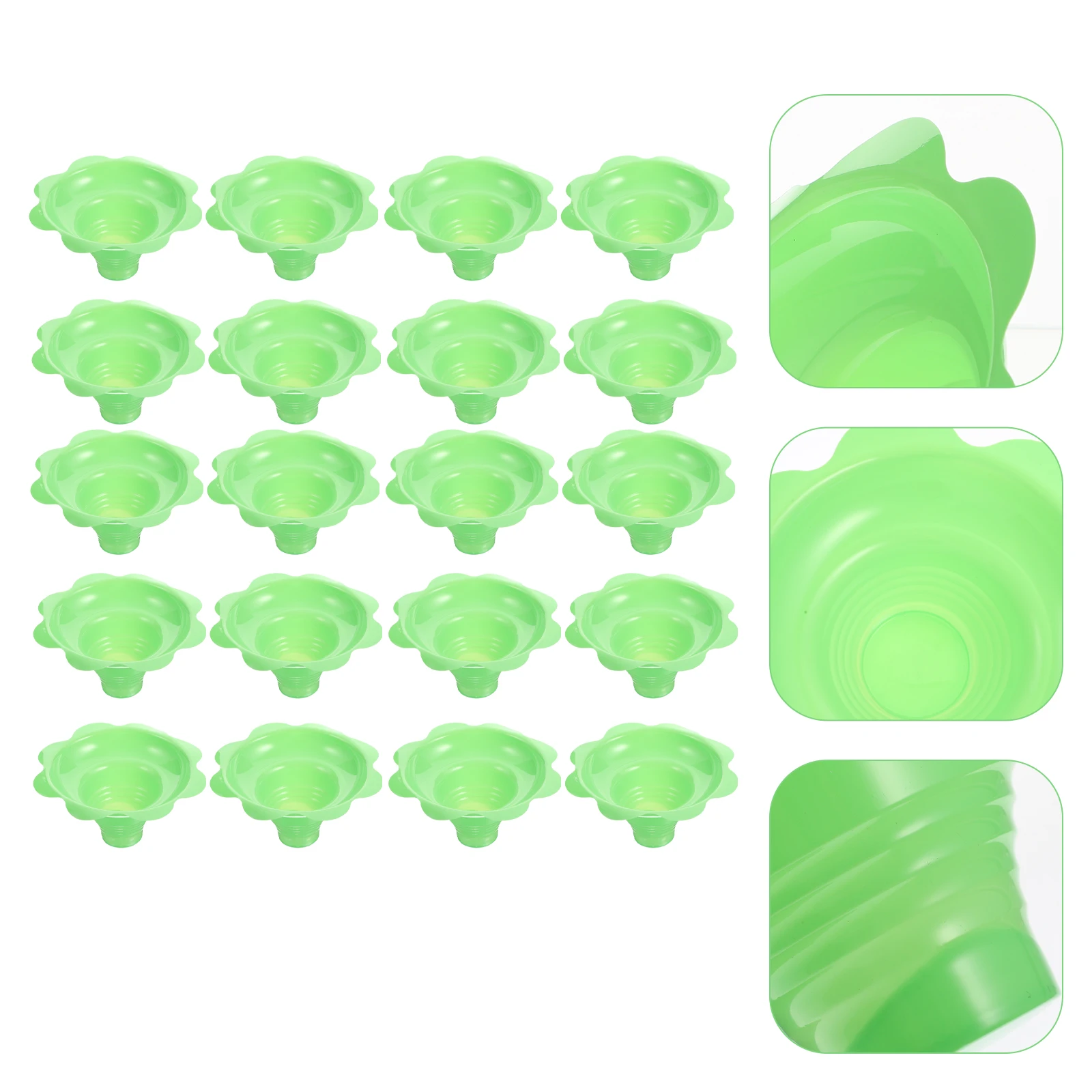 100 Pcs Disposable PET Ice Cups Colorful Flower Bowls Jelly Dessert Smoothie Ice Cream Water Pudding Party
100 Pcs Disposable PET Ice Cups Colorful Flower Bowls Jelly Dessert Smoothie Ice Cream Water Pudding Party