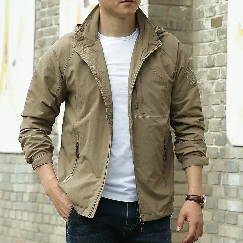 Men's Outdoor Hiking Camping Jackets Waterproof Hooded Windbreaker Coat Autumn New Casual Jacket Tactics Military Jacket Men 6XL
Men's Outdoor Hiking Camping Jackets Waterproof Hooded Windbreaker Coat Autumn New Casual Jacket Tactics Military Jacket Men 6XL