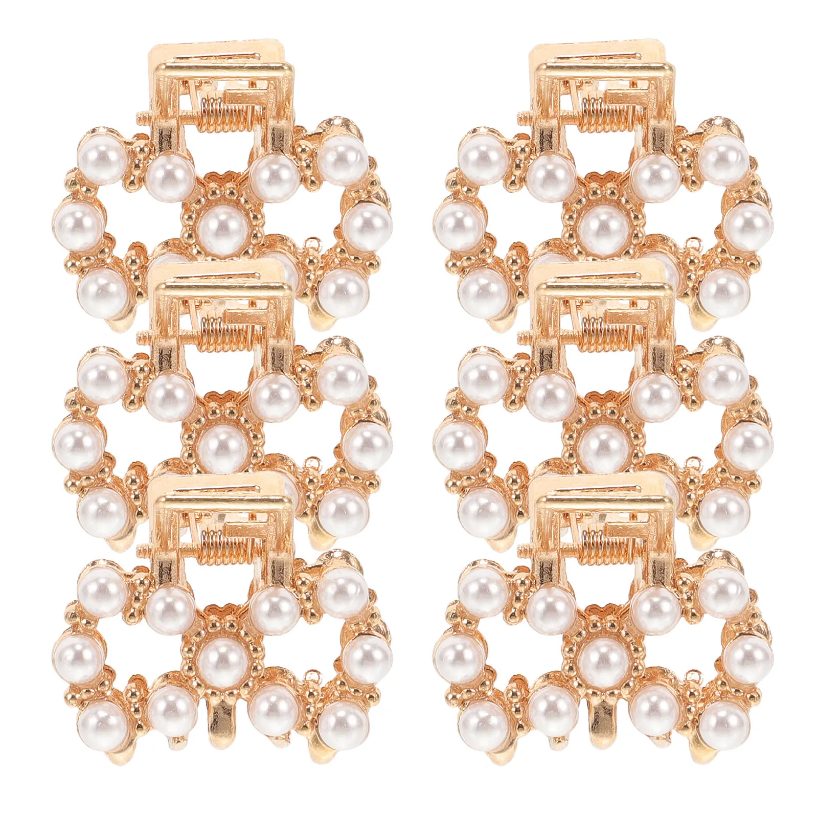 6Pcs Pearl Hair Clips Mini Claw Clips Small Hair Accessories for Women Girls Strong Grip Alloy Teeth Non-Slip Secure Hold
6Pcs Pearl Hair Clips Mini Claw Clips Small Hair Accessories for Women Girls Strong Grip Alloy Teeth Non-Slip Secure Hold