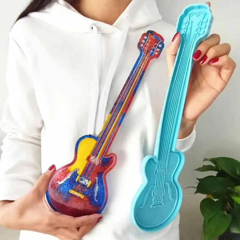 Guitar Epoxy Resin Mold Handmade Casting Silicone Mould DIY Crafts Jewelry Making Tool
Guitar Epoxy Resin Mold Handmade Casting Silicone Mould DIY Crafts Jewelry Making Tool