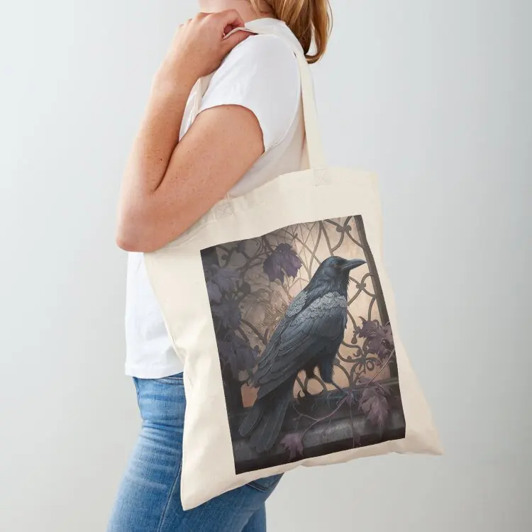 Gothic Raven Print, Gothic Crow, Gothic Raven Tote Bag Reusable bags shopper bag women canvas hand bag ladies Women's tote
Gothic Raven Print, Gothic Crow, Gothic Raven Tote Bag Reusable bags shopper bag women canvas hand bag ladies Women's tote