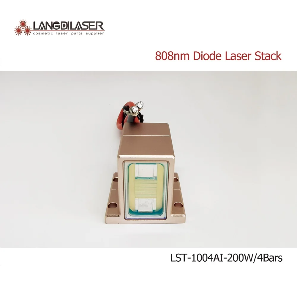 LST-1004AI-200W-4 Bars-Marco-Channel Diode Laser Stack With Wavelength 808nm For Laser Hair Removal
LST-1004AI-200W-4 Bars-Marco-Channel Diode Laser Stack With Wavelength 808nm For Laser Hair Removal