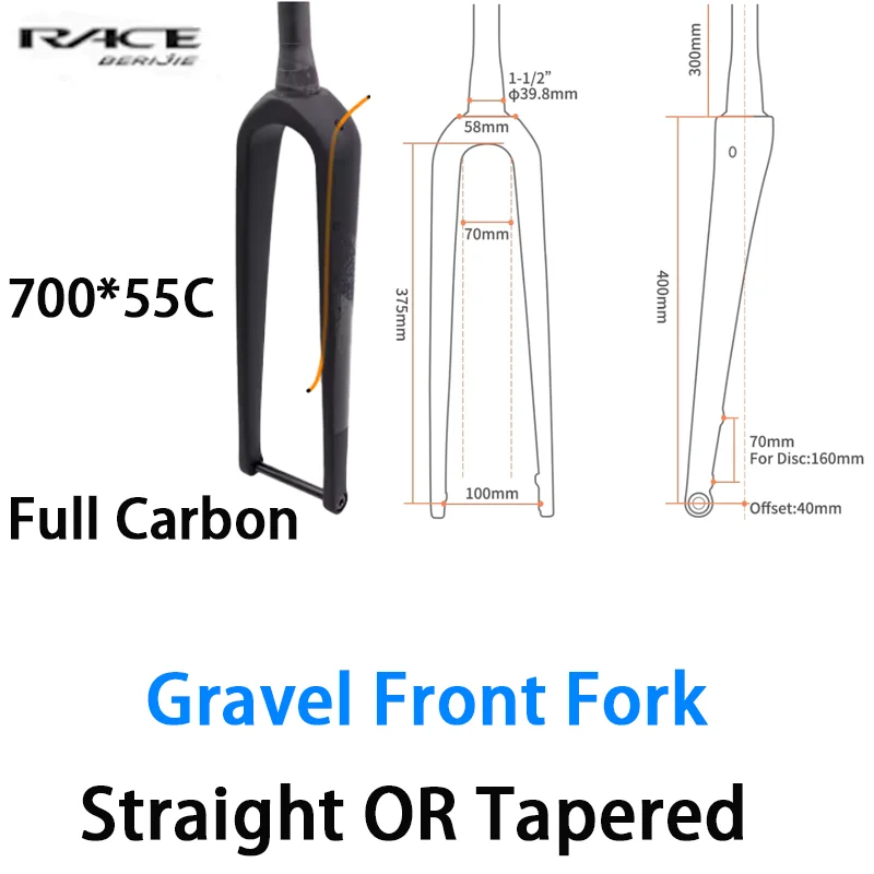 Bike Accessories,Carbon Fork 700c Bike Disc Brake,Straight OR Tapered,28.6mm,ULLICYC,Full Carbon,Lightweight,Bicycle Accessories
Bike Accessories,Carbon Fork 700c Bike Disc Brake,Straight OR Tapered,28.6mm,ULLICYC,Full Carbon,Lightweight,Bicycle Accessories
