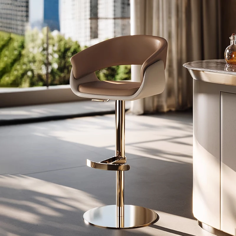 China Commercial Bar Stools Adjustable Height Living Room Breakfast Bar Stools Kitchen Nordic Banqueta High End Furniture
China Commercial Bar Stools Adjustable Height Living Room Breakfast Bar Stools Kitchen Nordic Banqueta High End Furniture