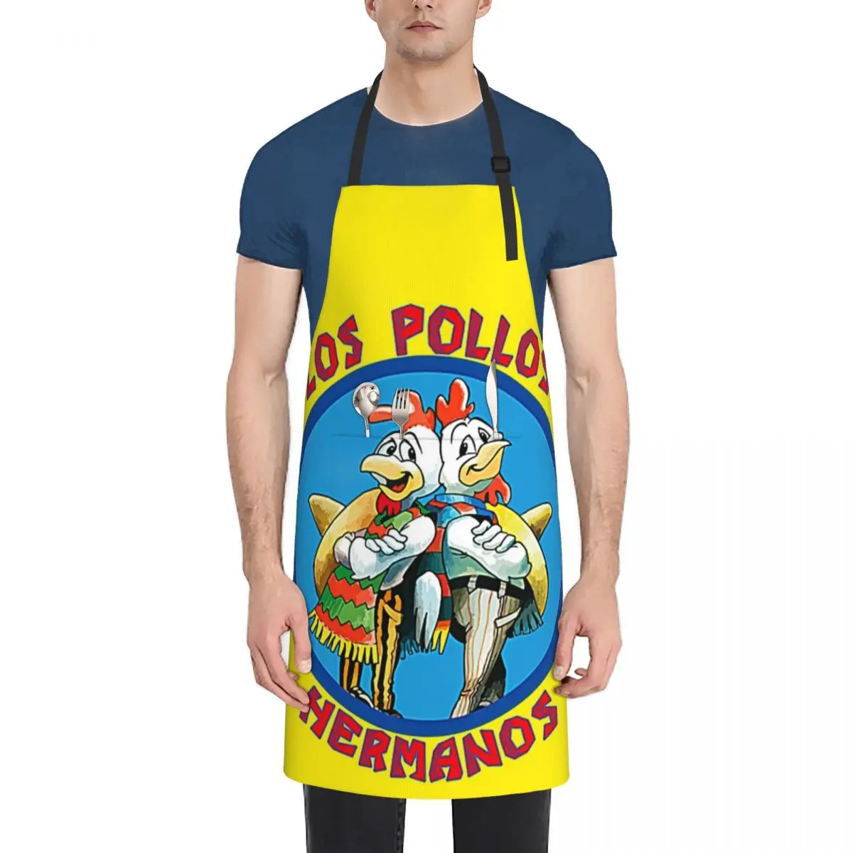Los Pollos Heremanos T-Shirt Apron Kitchen Novel Kitchen Accessories custom women's kitchen Apron
Los Pollos Heremanos T-Shirt Apron Kitchen Novel Kitchen Accessories custom women's kitchen Apron