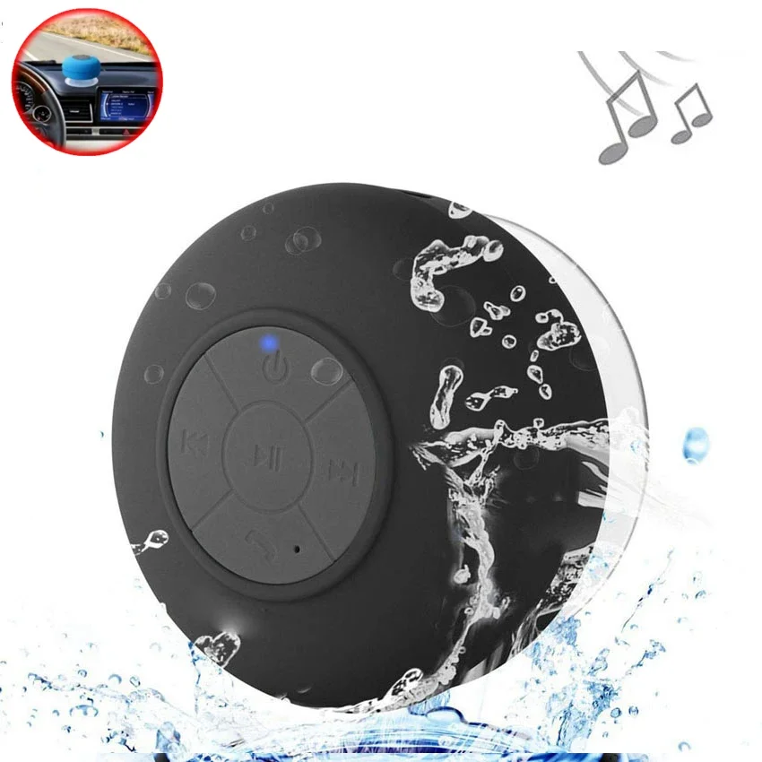 Mini Bluetooth Speaker Shower Subwoofer Waterproof Handsfree Loudspeaker With Suction Cup Mic For Bathroom Pool Beach Car Phone
Mini Bluetooth Speaker Shower Subwoofer Waterproof Handsfree Loudspeaker With Suction Cup Mic For Bathroom Pool Beach Car Phone