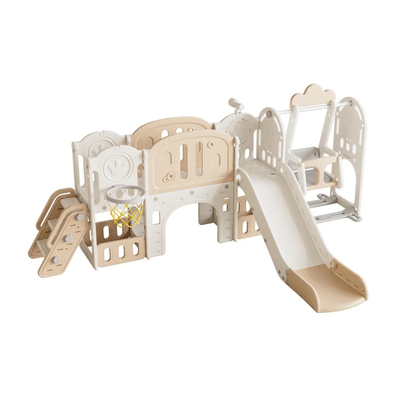 3-in-1 Multifunctional Kids Slide Swing Set, Indoor Home Playground for 2-10 Years Old
3-in-1 Multifunctional Kids Slide Swing Set, Indoor Home Playground for 2-10 Years Old