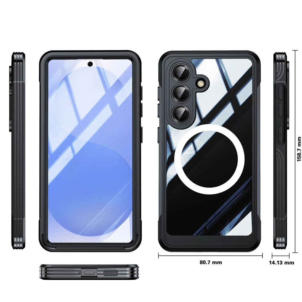 For Samsung Galaxy S26/S26Plus/S26Ultra Case Waterproof Shockproof Dustproof Full Body Built-in Lens Screen Magnetic Compatible
For Samsung Galaxy S26/S26Plus/S26Ultra Case Waterproof Shockproof Dustproof Full Body Built-in Lens Screen Magnetic Compatible