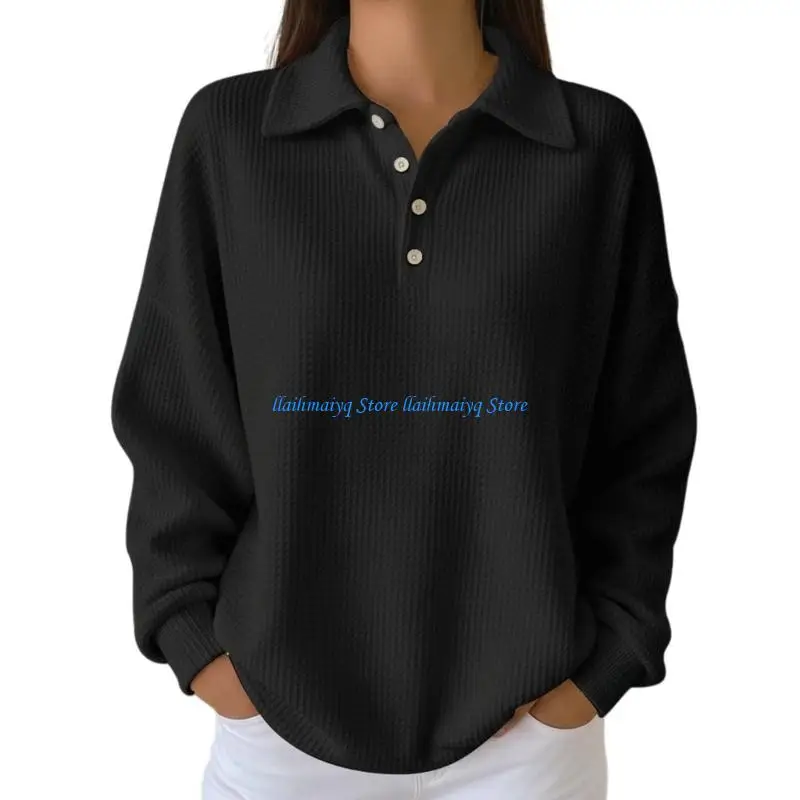 573B Tunic Tops for Women Loose Fit Dressy Knit Long Sleeve Shirts Trendy Fall Button Up Crewneck Sweater Casual Pullover
573B Tunic Tops for Women Loose Fit Dressy Knit Long Sleeve Shirts Trendy Fall Button Up Crewneck Sweater Casual Pullover