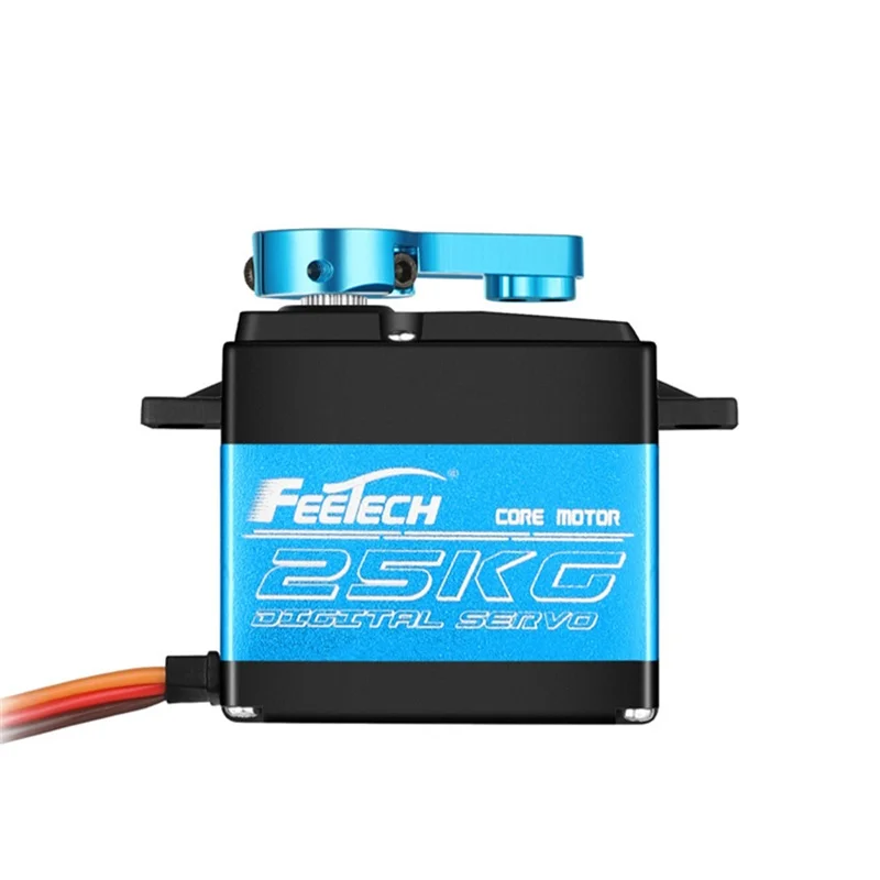 FEETECH FT5325M Wasserdicht Servo 25kg 180 Grad High Speed Digital Stahl Getriebe RC Servo 25T Arm Für 1/8 1/10 RC Autos
FEETECH FT5325M Wasserdicht Servo 25kg 180 Grad High Speed Digital Stahl Getriebe RC Servo 25T Arm Für 1/8 1/10 RC Autos