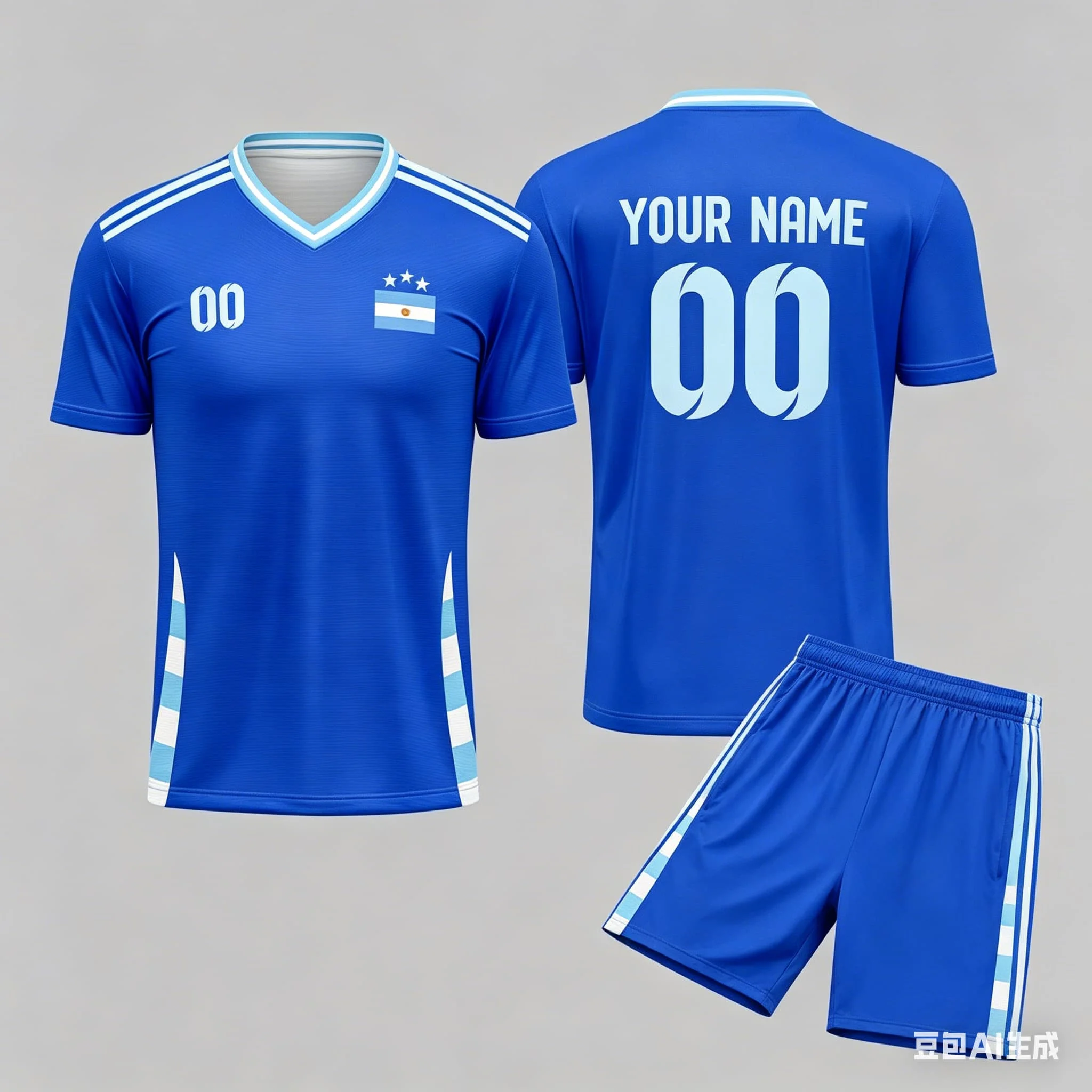Argentina Jerseys Pattern T-Shirt for Men Football 3D Print Short Sleeve Tops Summer Loose V-Neck T-Shirts Set Sport Tees
Argentina Jerseys Pattern T-Shirt for Men Football 3D Print Short Sleeve Tops Summer Loose V-Neck T-Shirts Set Sport Tees
