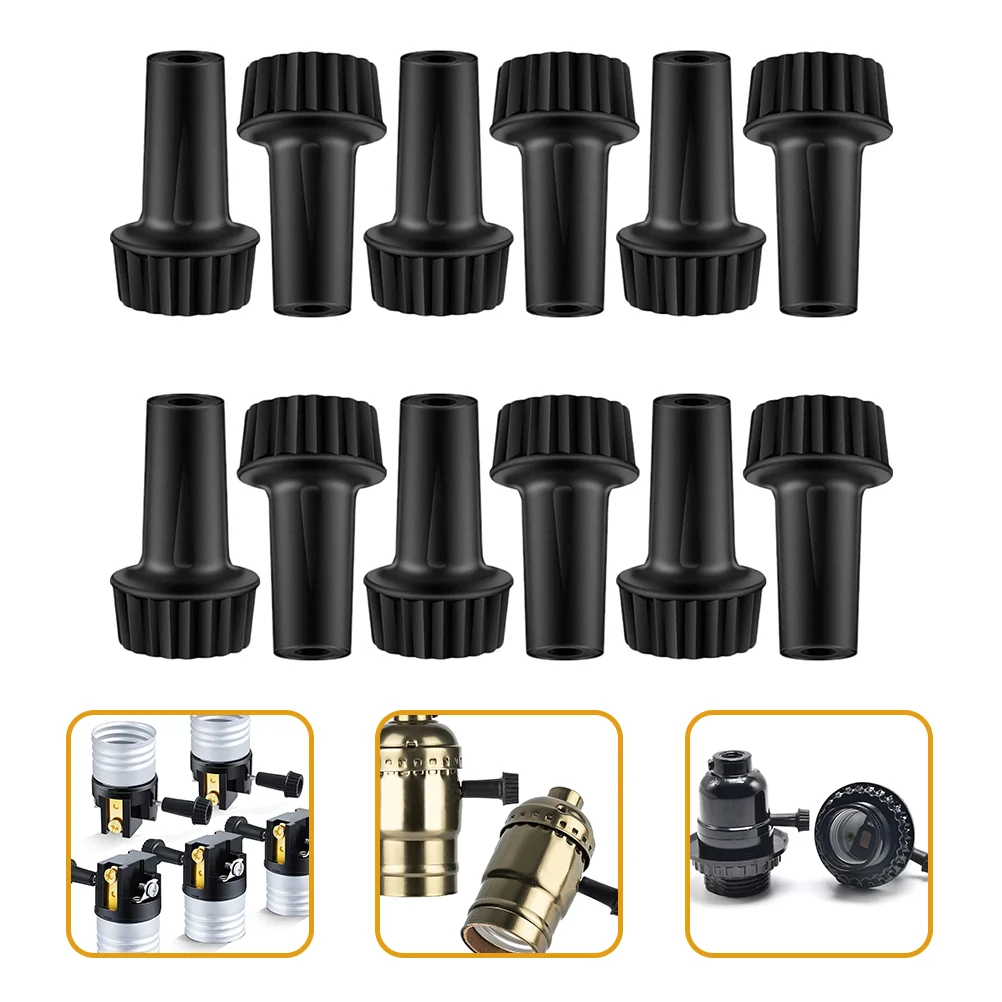 30 Pcs Lamp Holder Accessories Light Knobs Parts Turn Plastic Standard Replacement
30 Pcs Lamp Holder Accessories Light Knobs Parts Turn Plastic Standard Replacement