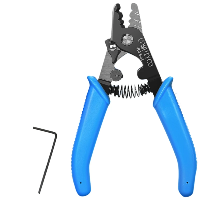 Y17A VCFS-33 Three-Port Fiber Stripping Pliers FTTH Tools Fiber Optical Wire Stripper
Y17A VCFS-33 Three-Port Fiber Stripping Pliers FTTH Tools Fiber Optical Wire Stripper