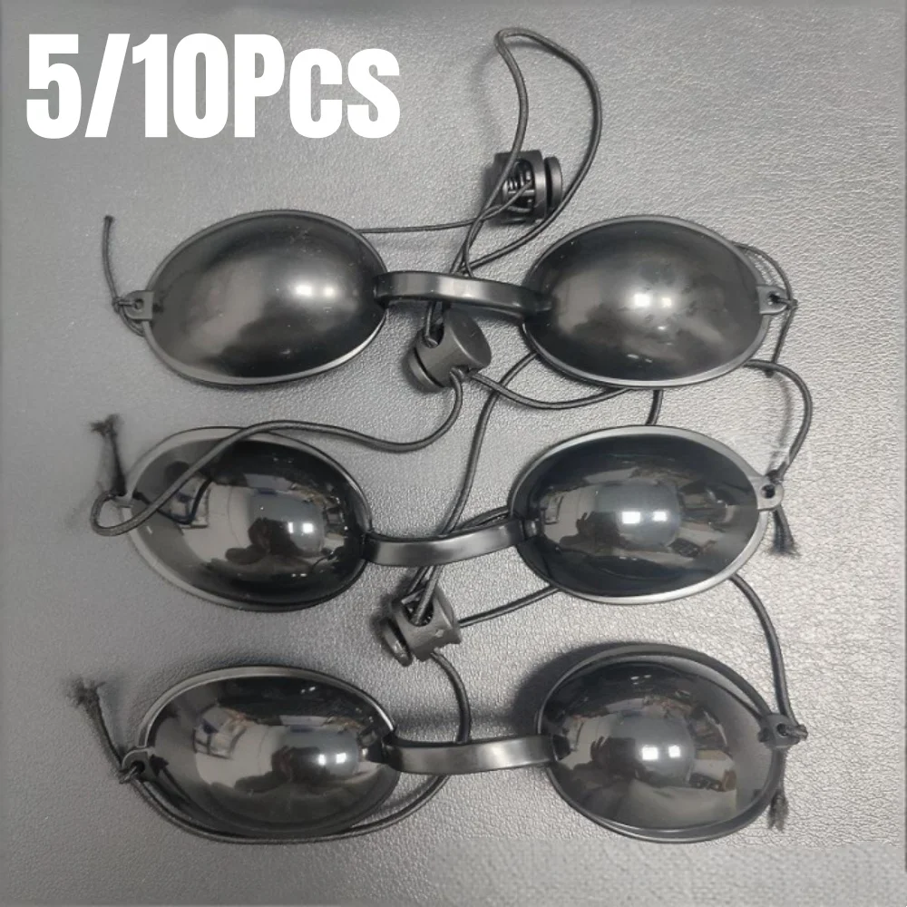 5/10pcs Black Silicone Shield Glasses Laser Beauty Instrument Eye Mask Photon Rejuvenation Eye Mask Thickened Sun Shading Goggle
5/10pcs Black Silicone Shield Glasses Laser Beauty Instrument Eye Mask Photon Rejuvenation Eye Mask Thickened Sun Shading Goggle