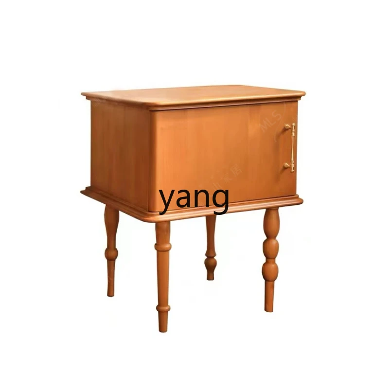 LH small apartment solid wood bedside table living room side cabinet medieval high-end light luxury storage
LH small apartment solid wood bedside table living room side cabinet medieval high-end light luxury storage