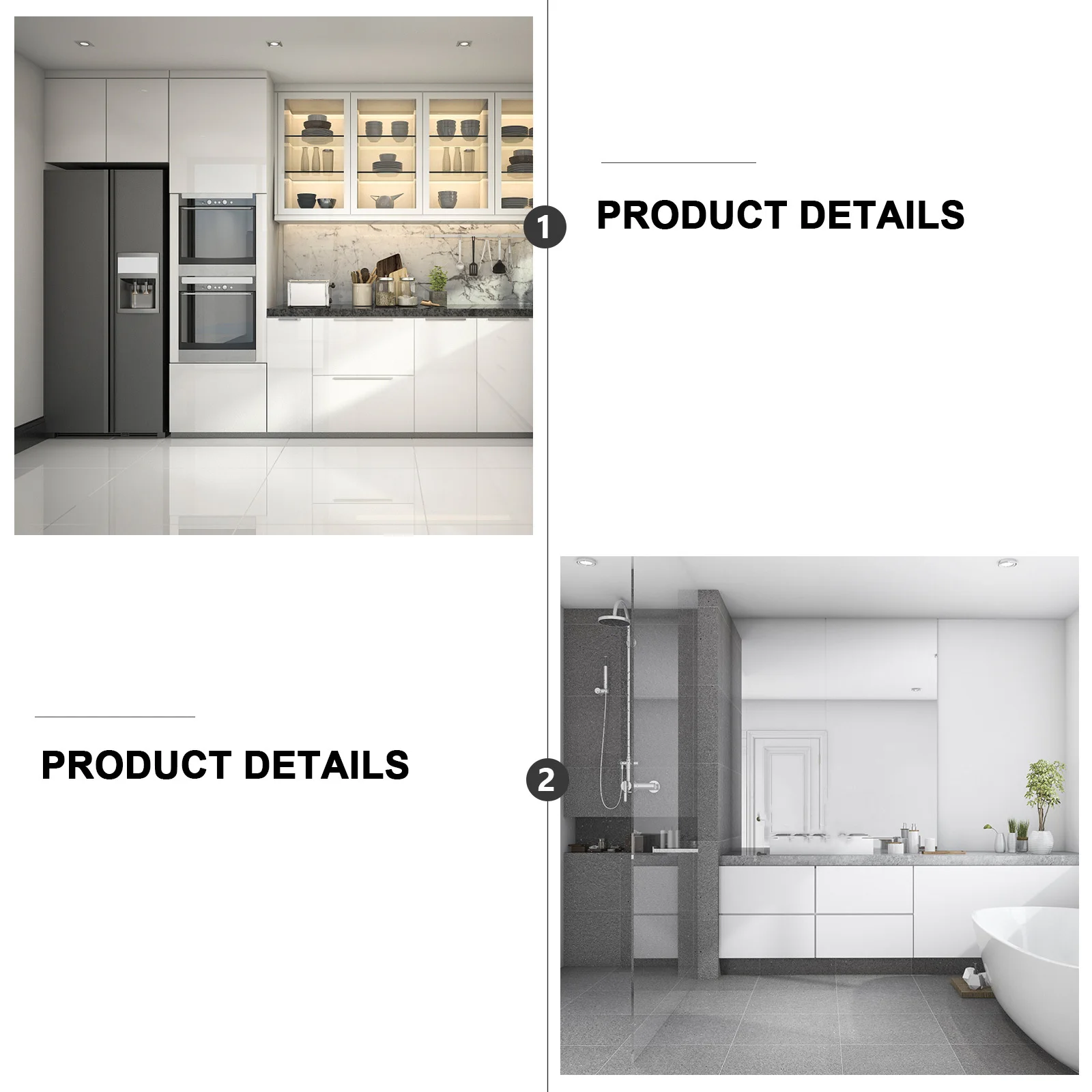 1Pcs Waterproof Kitchen Mat PU Material Anti-Slip Oil-Proof Floor Rug Cushion Grey Comfortable for Cooking
1Pcs Waterproof Kitchen Mat PU Material Anti-Slip Oil-Proof Floor Rug Cushion Grey Comfortable for Cooking