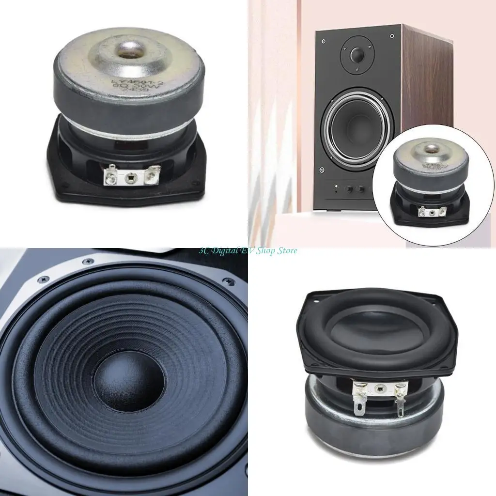 E74D Dynamic 3Inch 30W Subwoofer Speaker 6Ohm for Efficient Bass in Home Theater
E74D Dynamic 3Inch 30W Subwoofer Speaker 6Ohm for Efficient Bass in Home Theater