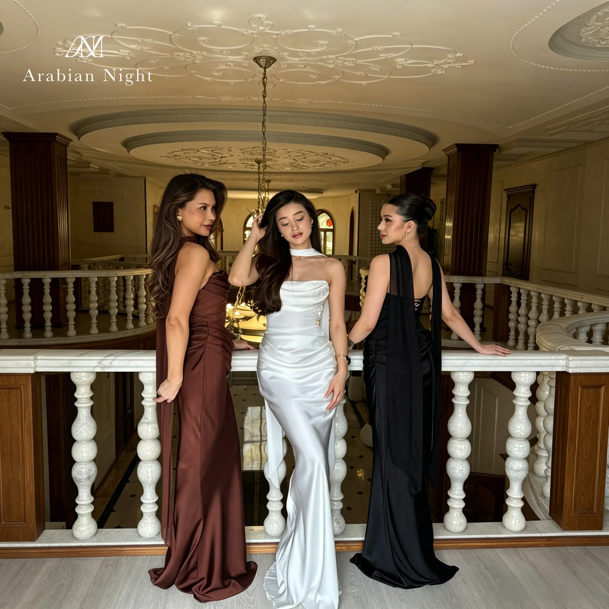Elegant Black Multicolor Strapless Halter Neck Sleeveless Fishtail Floor Length Formal Gown Back Lace Up with Waist Cutout
Elegant Black Multicolor Strapless Halter Neck Sleeveless Fishtail Floor Length Formal Gown Back Lace Up with Waist Cutout