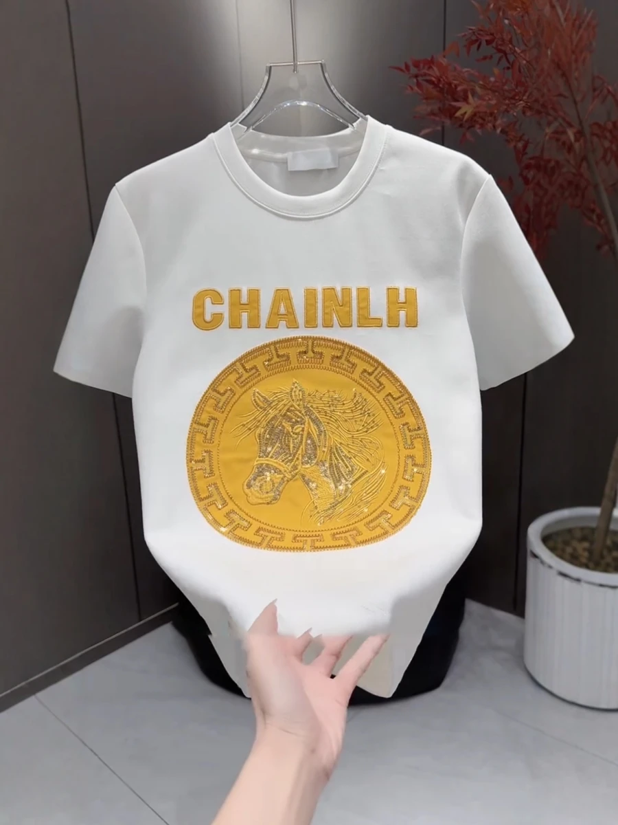 Модная мужская футболка с круглым вырезом и коротким рукавом, весна-лето 2026, новинка, с ромбовидным узором, знаки зодиака, китайский стиль
Модная мужская футболка с круглым вырезом и коротким рукавом, весна-лето 2026, новинка, с ромбовидным узором, знаки зодиака, китайский стиль