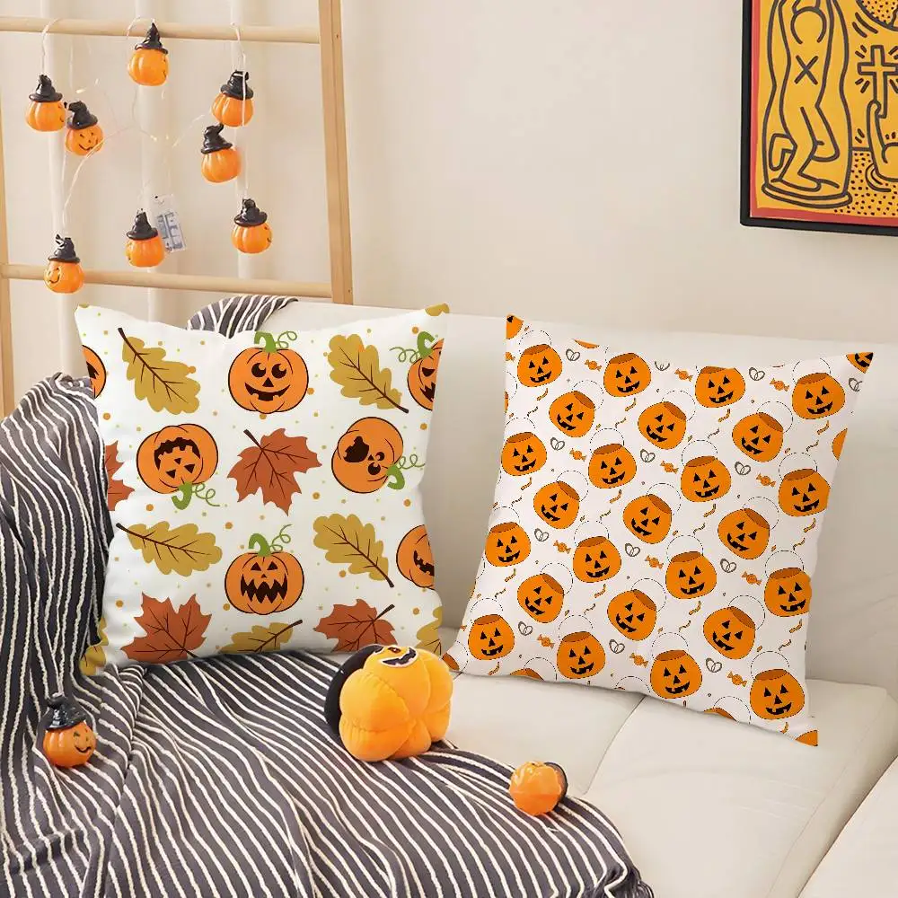 Pillow Case Cute Halloween Scary Pumpkin Holiday Horror Atmosphere Short Plush Double-sided Printing Home Cushion Cover
Pillow Case Cute Halloween Scary Pumpkin Holiday Horror Atmosphere Short Plush Double-sided Printing Home Cushion Cover