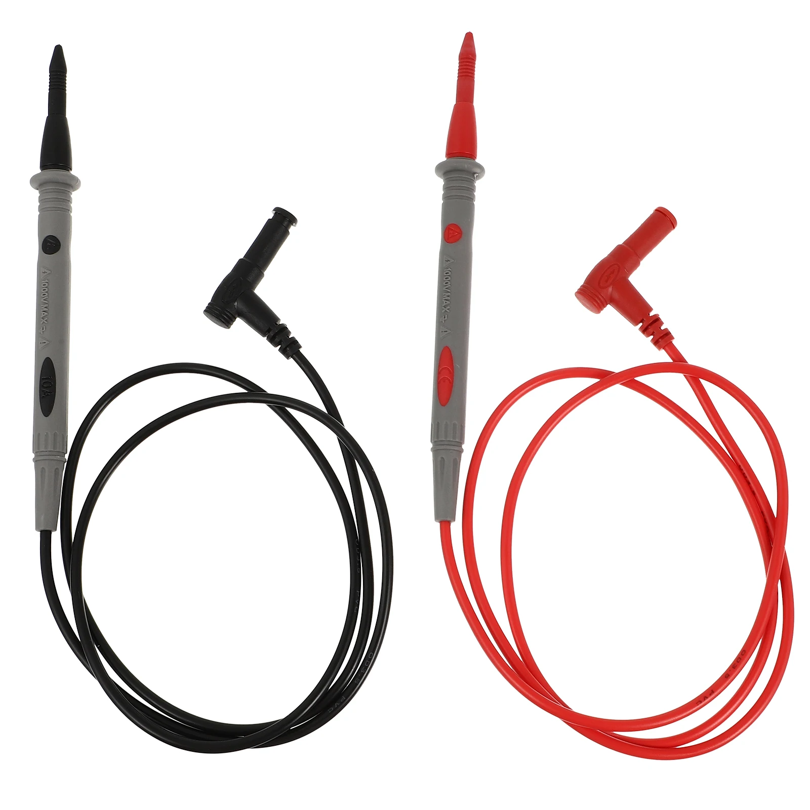 Multimeter Probe 105cm Red Black Grey Silicone III 1000V 10A Comfort Grip Anti Slip Electrical Test Leads Voltmeter
Multimeter Probe 105cm Red Black Grey Silicone III 1000V 10A Comfort Grip Anti Slip Electrical Test Leads Voltmeter