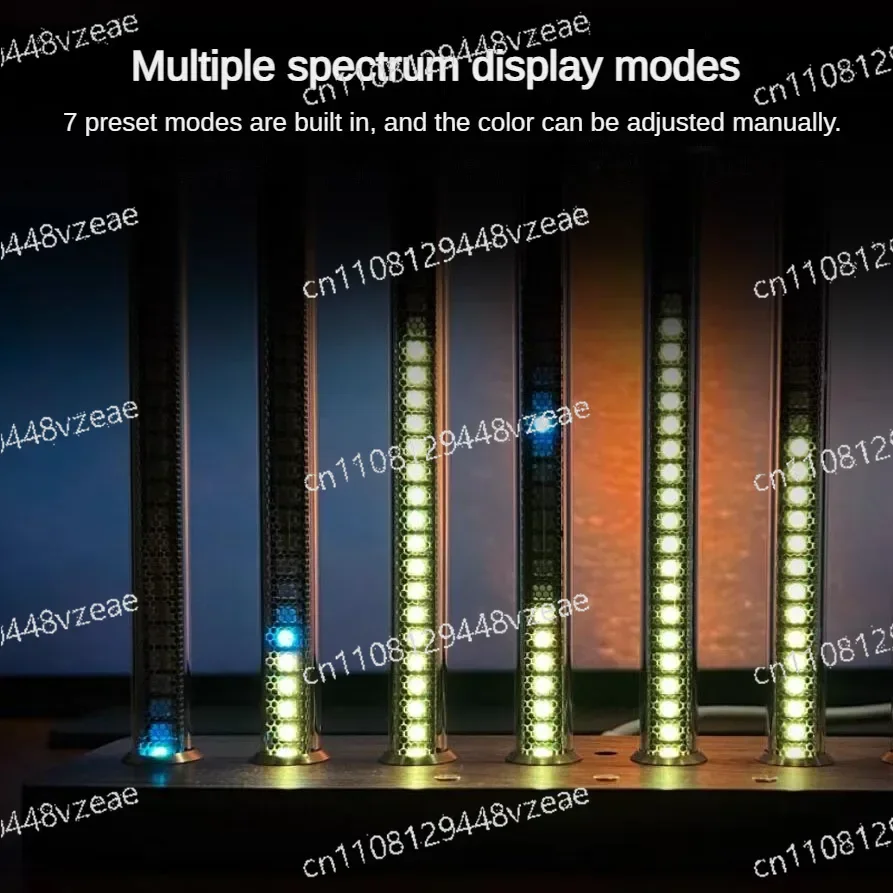 Desktop Light Gaming Room Atmosphere Rhythm Light RGB Pickup Level Light LED Display Voice Control Music Spectrum Indicator
Desktop Light Gaming Room Atmosphere Rhythm Light RGB Pickup Level Light LED Display Voice Control Music Spectrum Indicator