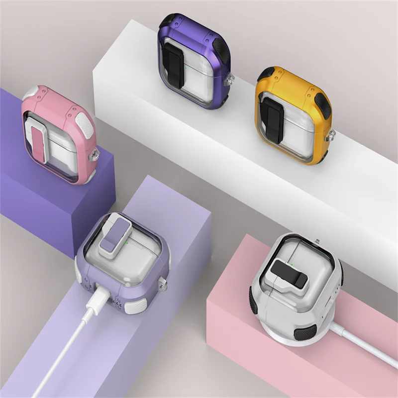 Earphone Case for AirPods 4 Gen Pro 2 Headphone Protective Cover for AirPods 3 Generation Shockproof Anti-fall Protector Case
Earphone Case for AirPods 4 Gen Pro 2 Headphone Protective Cover for AirPods 3 Generation Shockproof Anti-fall Protector Case
