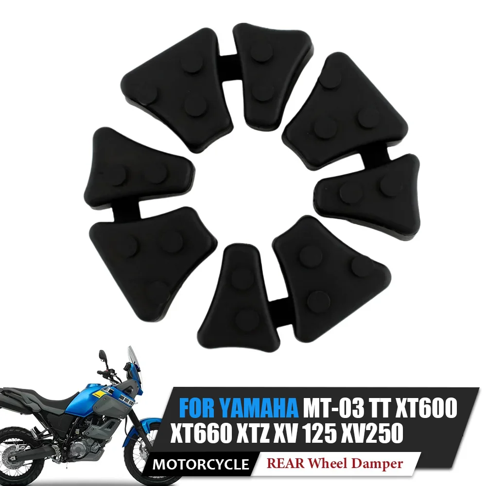 5Y1-25364-00-00 Motorcycle Rear Wheel Hub Rubber Buffer 5Y1253640000 For Yamaha MT-03 TT XT600 XT660 XTZ XV 125 XV250 XVS
5Y1-25364-00-00 Motorcycle Rear Wheel Hub Rubber Buffer 5Y1253640000 For Yamaha MT-03 TT XT600 XT660 XTZ XV 125 XV250 XVS