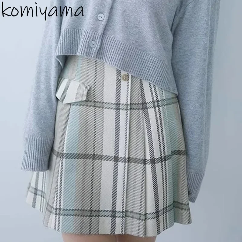 New High Waist Skirts Japan Sweet Pleated A-line Faldas Women 2025 Autumn Skirt Irregular Falda Elegant All-match Ropa Mujer
New High Waist Skirts Japan Sweet Pleated A-line Faldas Women 2025 Autumn Skirt Irregular Falda Elegant All-match Ropa Mujer