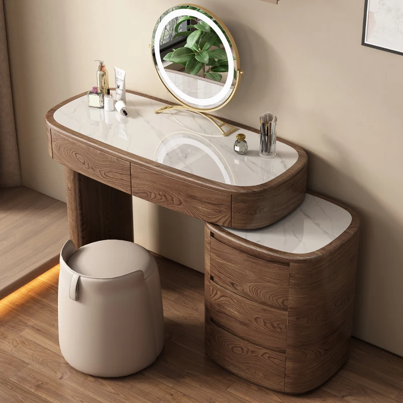 Luxury Bedside Dressing Table Mobile Nail Cosmetics Comfortable Dressing Table Chep Beauty Drawers Wood Penteadeira Furniture
Luxury Bedside Dressing Table Mobile Nail Cosmetics Comfortable Dressing Table Chep Beauty Drawers Wood Penteadeira Furniture