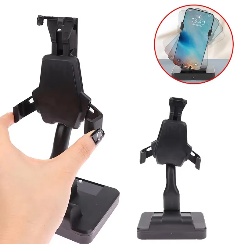 Desktop Cellphone Bracket Lazy For iPhone Xiaomi Huawei Realme OPPO Left Right Swing Stepper Phone Holder Phone Automatic Walker
Desktop Cellphone Bracket Lazy For iPhone Xiaomi Huawei Realme OPPO Left Right Swing Stepper Phone Holder Phone Automatic Walker