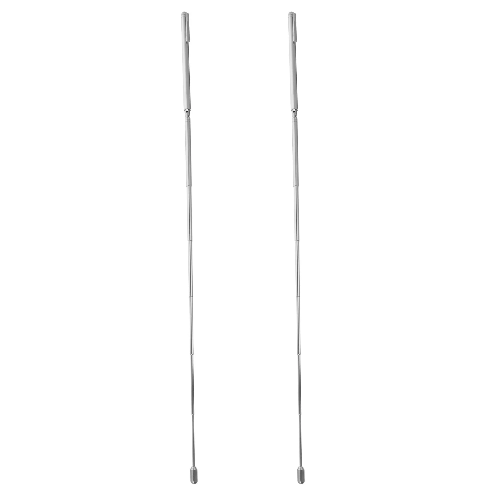 2Pcs Stainless Steel Dowsing Rods Flexible Retractable Divining Rods for Metals Treasure Hunting Minerals
2Pcs Stainless Steel Dowsing Rods Flexible Retractable Divining Rods for Metals Treasure Hunting Minerals