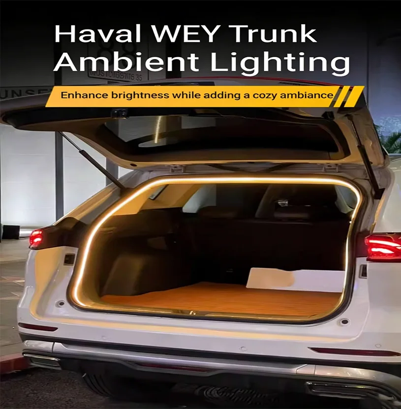 LED Rear Trunk Light Bar For Haval SUV H6 Jolion Big Dog Dargo White Warm White Non-Destructive Plug & Play Atmosphere Lamp
LED Rear Trunk Light Bar For Haval SUV H6 Jolion Big Dog Dargo White Warm White Non-Destructive Plug & Play Atmosphere Lamp