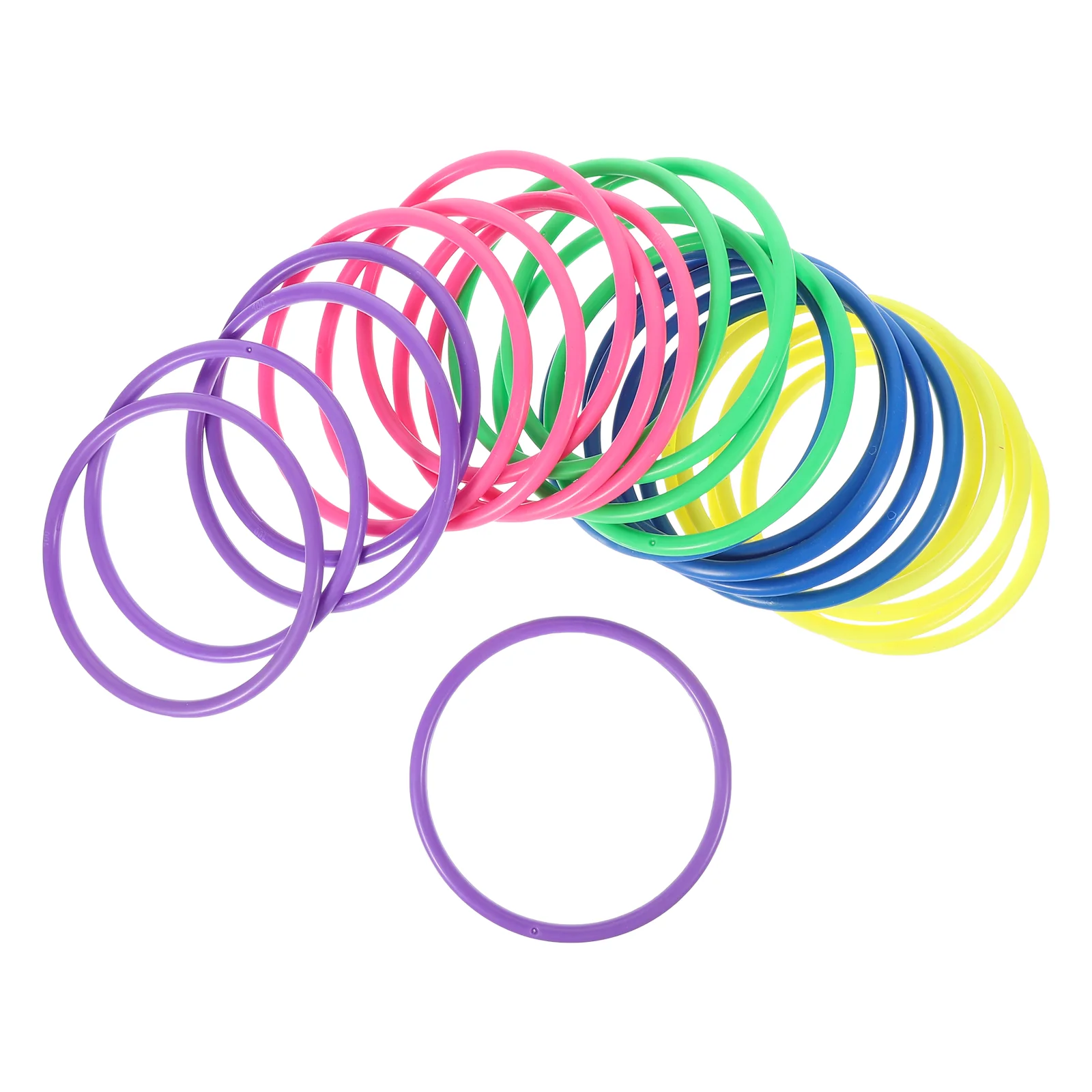 24 Pcs Children's Trap Toys for Kids Agility Rings Pool Plastic Outdoor Toss Game Tossing Interactive Plaything Ages 4-8
24 Pcs Children's Trap Toys for Kids Agility Rings Pool Plastic Outdoor Toss Game Tossing Interactive Plaything Ages 4-8