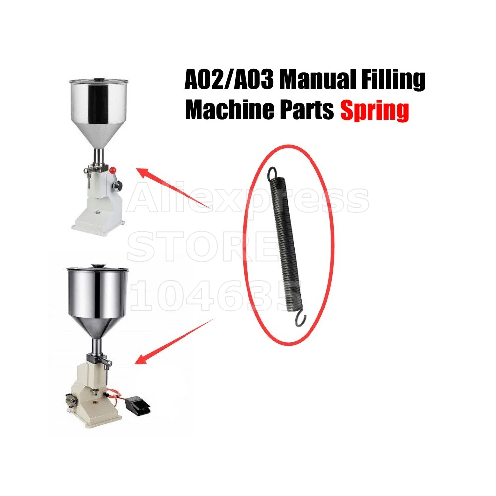 A02/A03 Пружина деталей машины для ручного наполнения
A02/A03 Пружина деталей машины для ручного наполнения