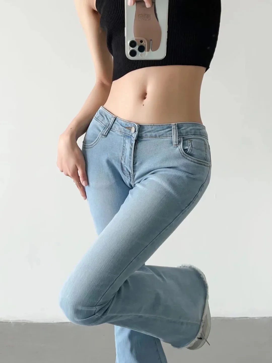 new spring autumn office lady fashion casual cotton brand female women girls mid waist stretch flare jeans
new spring autumn office lady fashion casual cotton brand female women girls mid waist stretch flare jeans