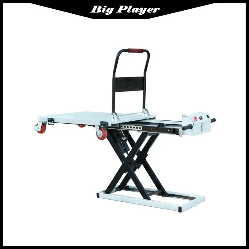 Portable Electric Hydraulic Lifting Loading And Unloading Cargo Scissor Slide Rail Mobile Hand Truck
Portable Electric Hydraulic Lifting Loading And Unloading Cargo Scissor Slide Rail Mobile Hand Truck