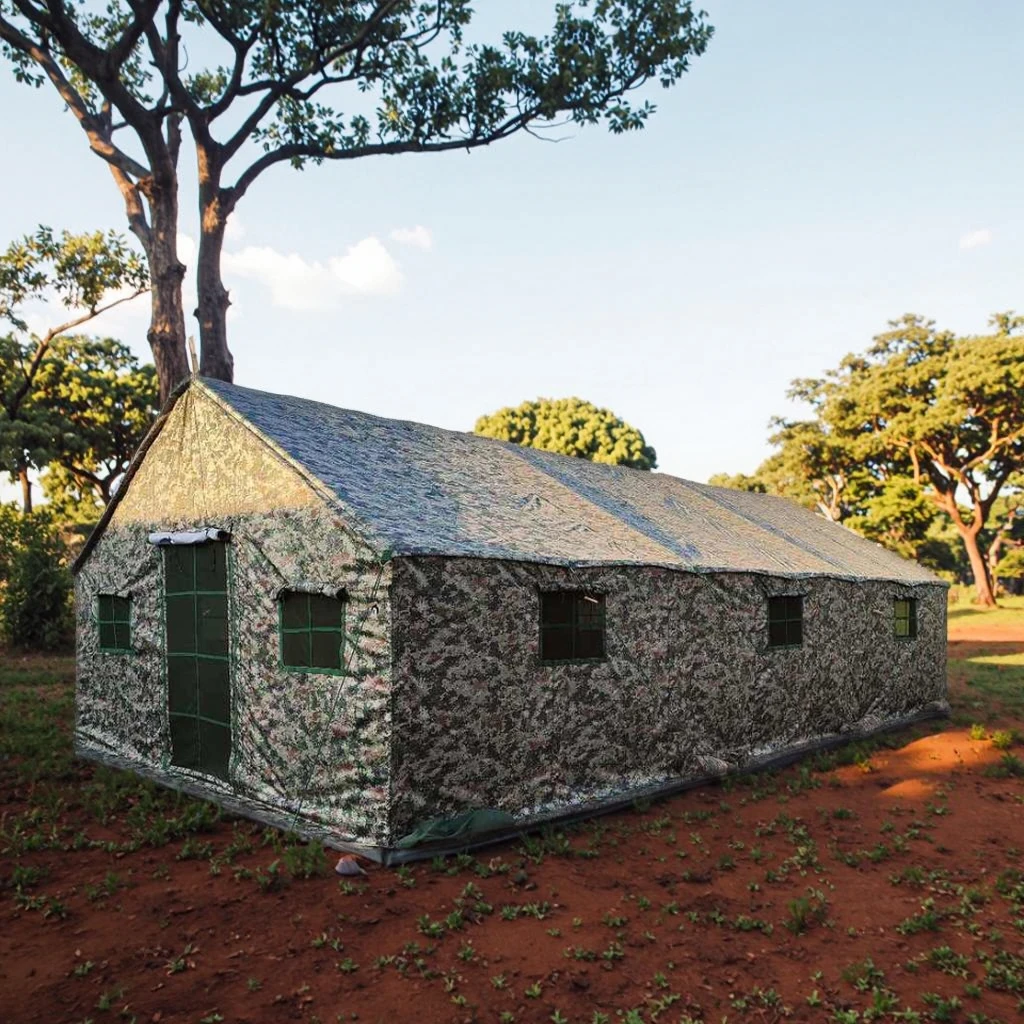 Best Camouflage Grande Tente Militaire Grande Tent En Toile Large Tenda Africaine Factory Supply
Best Camouflage Grande Tente Militaire Grande Tent En Toile Large Tenda Africaine Factory Supply
