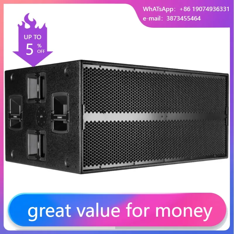 Sub 9006-AS Dual 18 Inch Active High Power Subwoofer RCF Sound System Bass Pro Speaker Professional Audio Dj Equipment Pa System
Sub 9006-AS Dual 18 Inch Active High Power Subwoofer RCF Sound System Bass Pro Speaker Professional Audio Dj Equipment Pa System