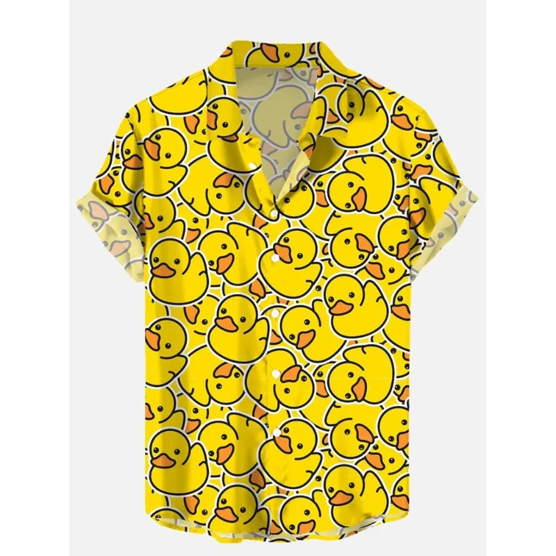 Unisex Men's Cosplay Shirts 3D Prints Splicing Cartoon Cute Duck Printing Short Sleeve Shirt Fashion Hawaiian Shirts For Men
Unisex Men's Cosplay Shirts 3D Prints Splicing Cartoon Cute Duck Printing Short Sleeve Shirt Fashion Hawaiian Shirts For Men