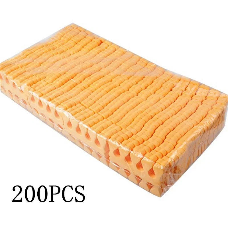 50/100/200PCS Beige Nail Polish Separators Sponge Finger Toe Separators Nail Art Tool Feet Care Manicure Pedicure Tool 
50/100/200PCS Beige Nail Polish Separators Sponge Finger Toe Separators Nail Art Tool Feet Care Manicure Pedicure Tool