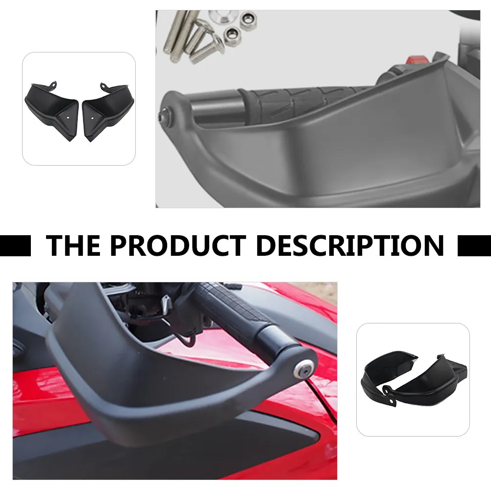 1Pair Wind Hand Guard for Motorcycle Handlebar High Tenacity Plastic Cold Rain Windproof Protector with Easy Install Accessories
1Pair Wind Hand Guard for Motorcycle Handlebar High Tenacity Plastic Cold Rain Windproof Protector with Easy Install Accessories