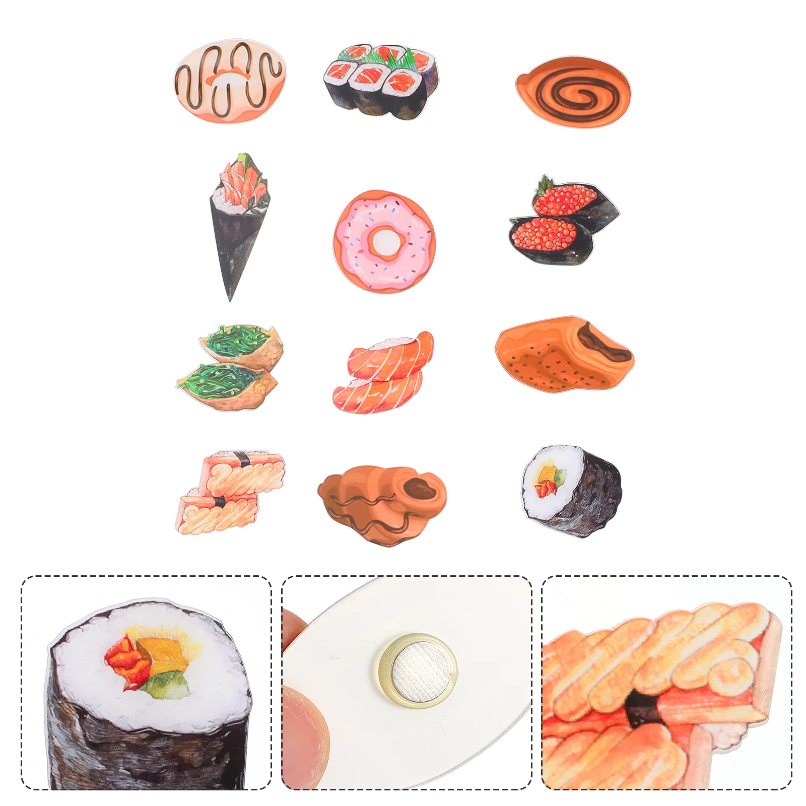 12 Pcs Fridge Magnet Magnets Simulation Refrigerator Decals Pattern Stickers Acrylic Decorative Cartoon
12 Pcs Fridge Magnet Magnets Simulation Refrigerator Decals Pattern Stickers Acrylic Decorative Cartoon
