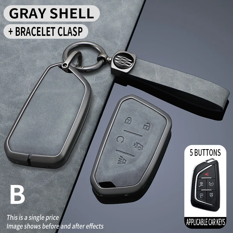 Zinc Alloy 5 Bottons For Cadillac CT4 CT5 Escalade Cadillac 2019 2020 2021 2022 Car Key Case Shell Fob Cover Keychain Accessorie
Zinc Alloy 5 Bottons For Cadillac CT4 CT5 Escalade Cadillac 2019 2020 2021 2022 Car Key Case Shell Fob Cover Keychain Accessorie