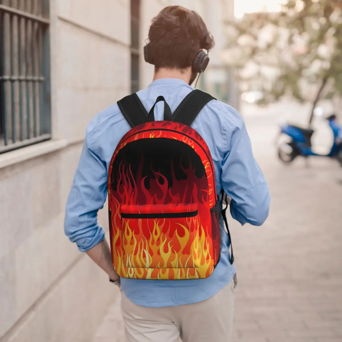 Red Hot Rod Flame On Edge Black Background Backpack Boys Girls BookBag Children School Bag Laptop Shoulder Bags for Men Women
Red Hot Rod Flame On Edge Black Background Backpack Boys Girls BookBag Children School Bag Laptop Shoulder Bags for Men Women